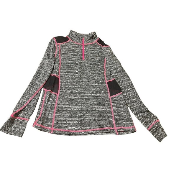 Material Girl Juniors Size XL Active Space-Dyed Illusion Jacket Retail $39.50 - Picture 2 of 5
